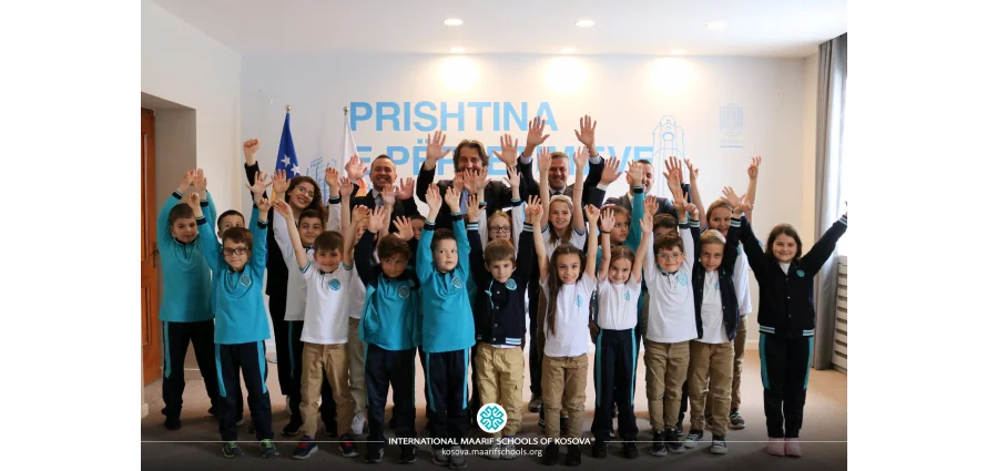 Visit to the mayor of Pristina, Mr. Peparim Rama