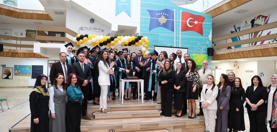 🎓 The 9th-grade students of our Prizren Branch celebrated