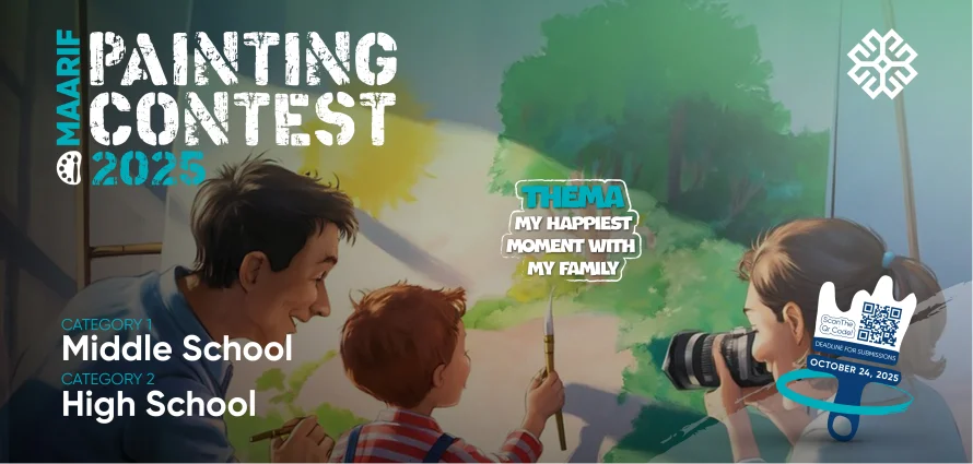 🎨 Maarif Painting Contest 2025 has begun!✨