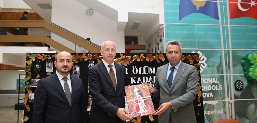 Visit of YTB Deputy President Mr. Murat Kazancı to International Maarif Schools of Kosova – Prizren Campus
