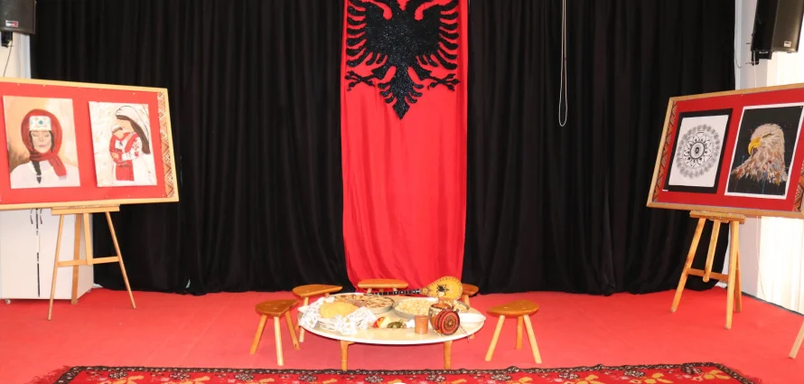 Festive Atmosphere for Flag Day at Our School