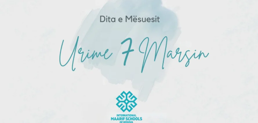 Happy March 7 – Teacher’s Day! 🌷