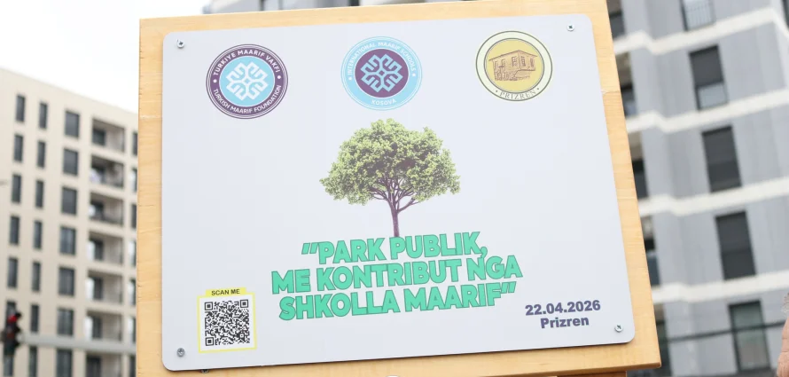 Public Park with the Support of International Maarif Schools of Kosova