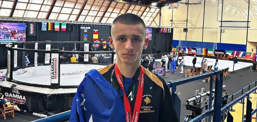 IMSK Student Wins Bronze Medal at the European MMA Championship