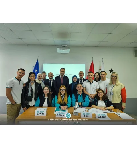 Turkish Maarif Foundation organized debate competitions among International Maarif Schools worldwide.
