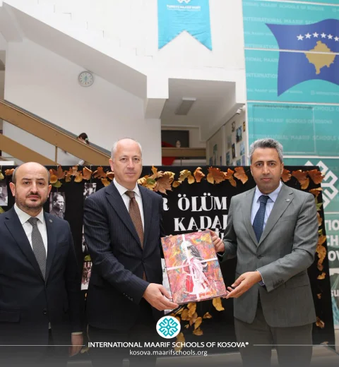 Visit of YTB Deputy President Mr. Murat Kazancı to International Maarif Schools of Kosova – Prizren Campus