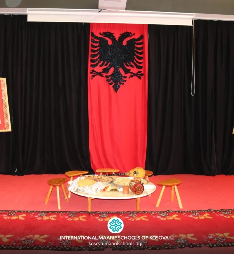 Festive Atmosphere for Flag Day at Our School