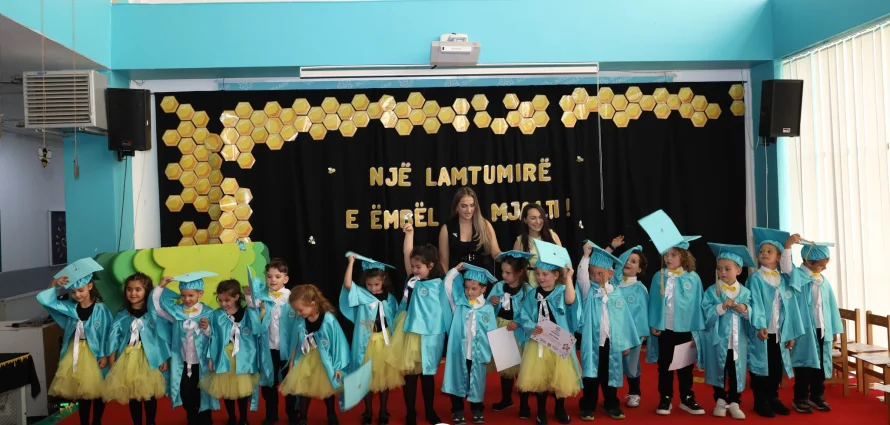 ✨ A sweet farewell for our Preschoolers in Prishtina Branch! 🎓